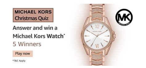 amazon michael kors quiz|Which of the following Michael Kors model can monitor your heart .